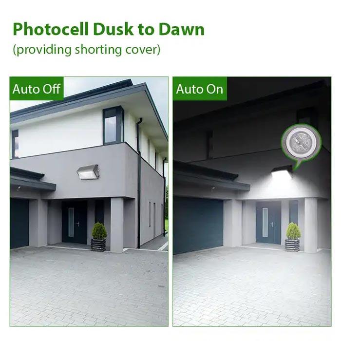 MIC MWP Smart Motion Sensor LED Outdoor Wall Light 40W 60W 100W IP65 Waterproof